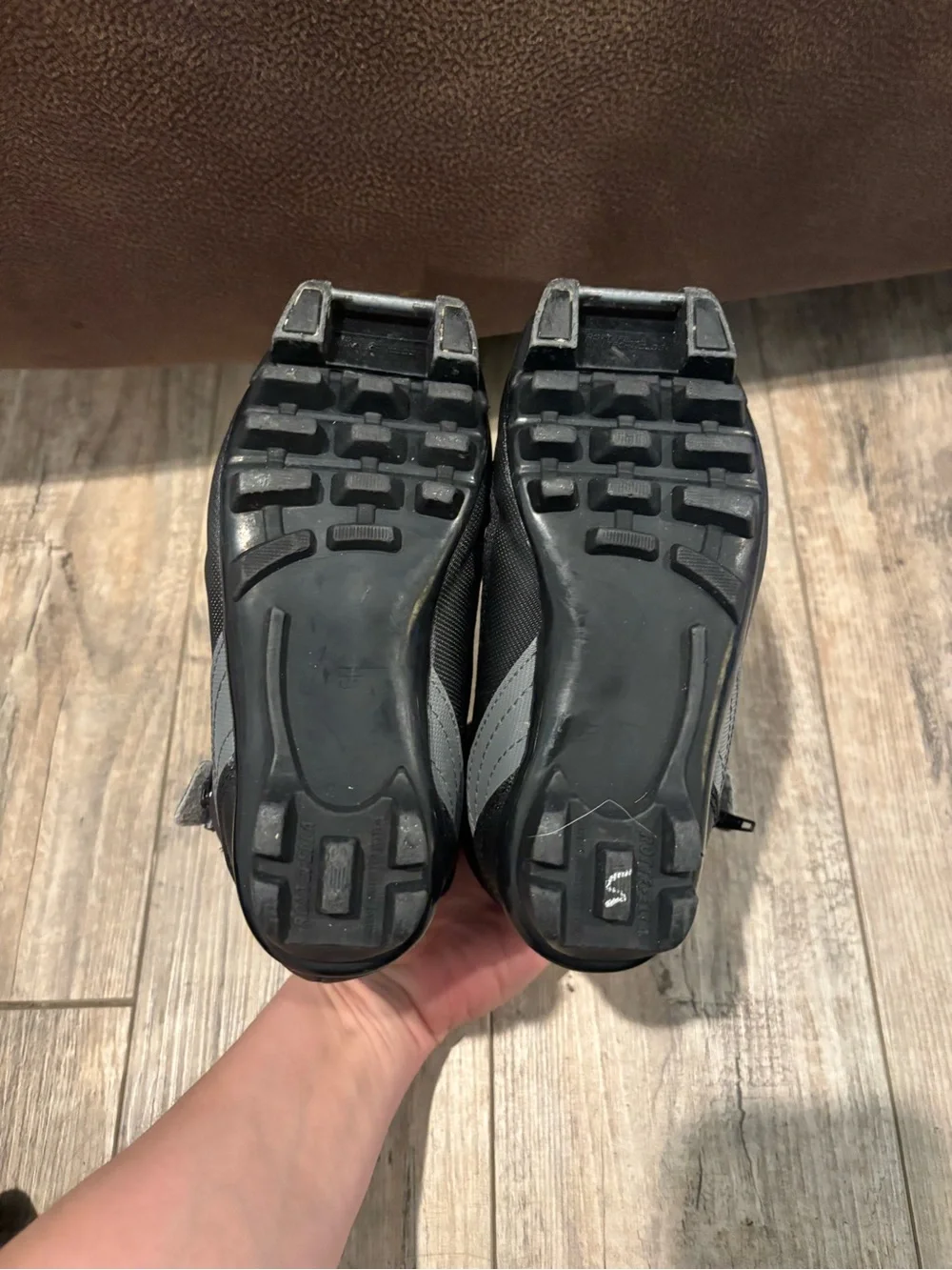 Madshus Kids Black Winter Cross-Country Ski Boots Size 12